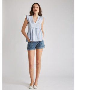 Top Gingham print